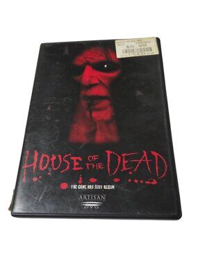 House Of The Dead DVD Artisan Horror Thriller R Rated 1997 Video Game Movie
